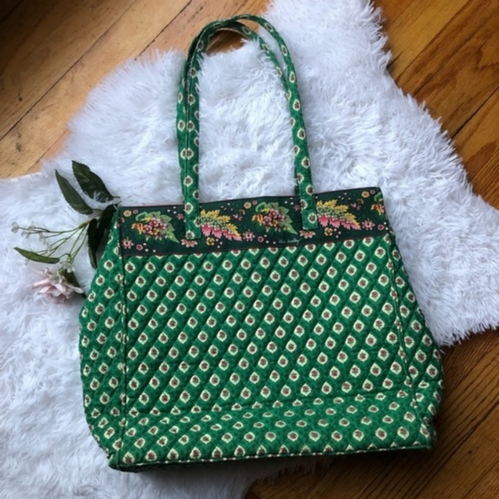 Vera Bradley green garment bag - Picture 3 of 4